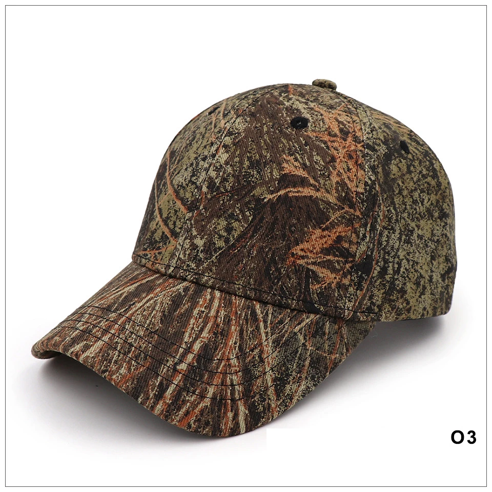 New Camouflage Hunting Fishing Sporting Outdoor Baseball Cap Camo Caps For Man Adjustable 14 colors