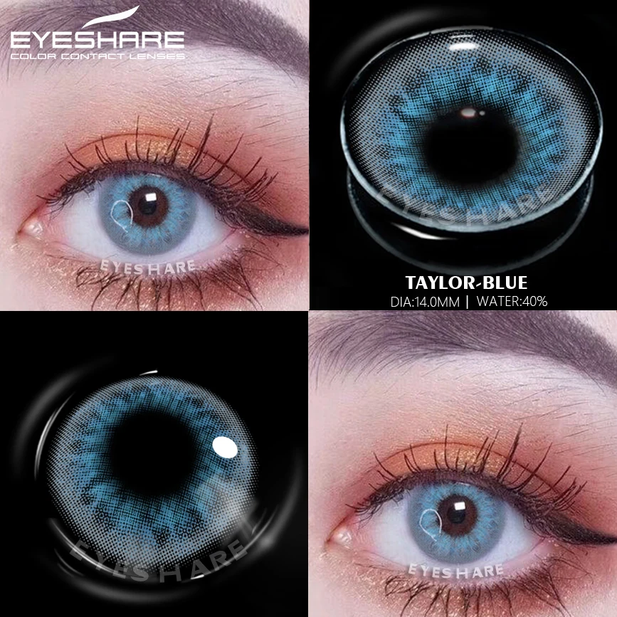 EYESHARE Color Contact Lenses IRIS SERIES Cosmetic Colored Contacts for Eyes Beauty Eye Lens Makeup | Красота и здоровье
