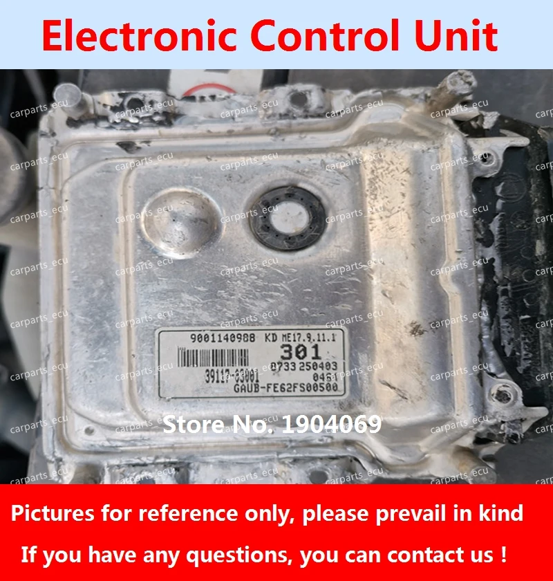 For Hyundai Kia Elantra Landau car engine computer board/ME17.9.11.1 ECU/39117-23001/39106-2BBA5/39128-2BAB1/39130-2B130