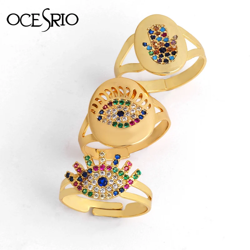 Заполненный проложенный красочный кубический цирконий сглаза голубой глаз