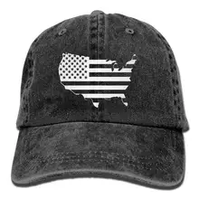 Забавный американский флаг карта унисекс бейсбольная шляпа ковбойская Кепка солнцезащитные Шляпы Дальнобойщик шляпы