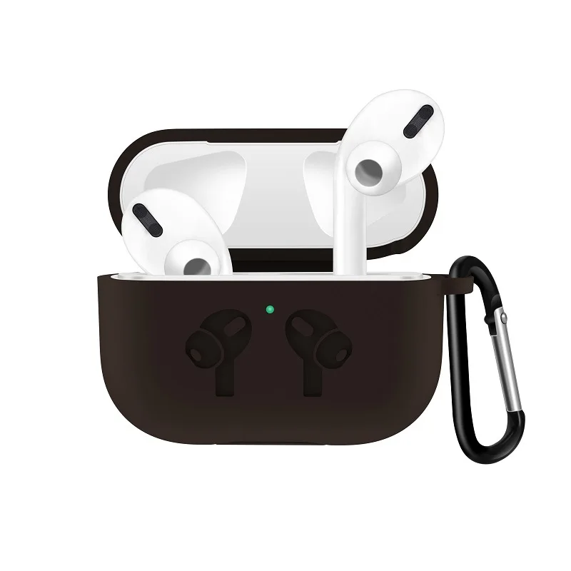 Для Airpods pro чехол с брелком Роскошный чехол для apple Air pods pro Аксессуары для earpods arpods eartips амбушюры Coque - Цвет: as the picture shown