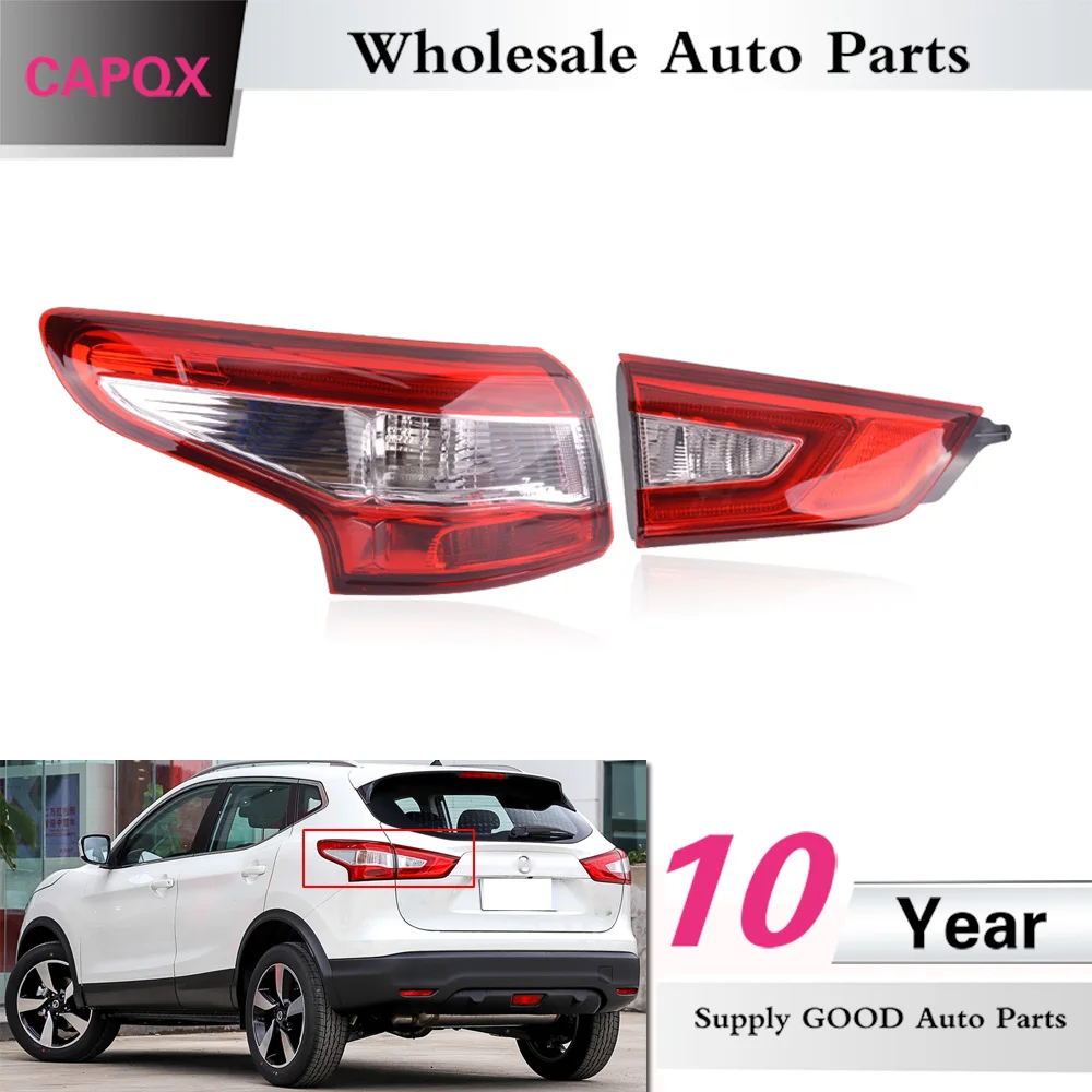 CAPQX задний светильник тормозной стоп-сигнала для Nissan Qashqai 2016 2017 2018 фонарь taillamp