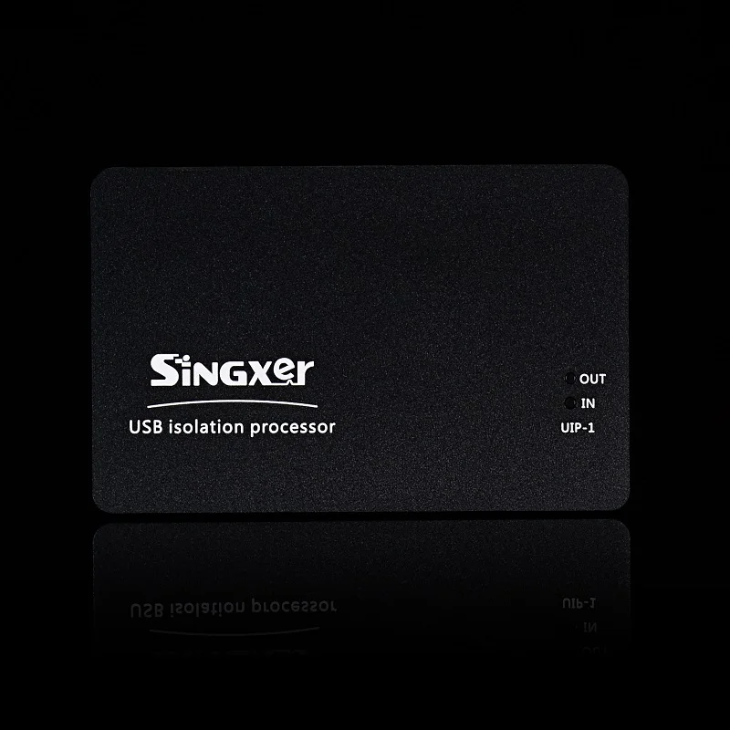 Singxer UIP-1 цифровой интерфейс USB изоляционный процессор высокоскоростной USB2.0 очиститель CNC алюминиевый шасси скорость: 480 Мбит/с