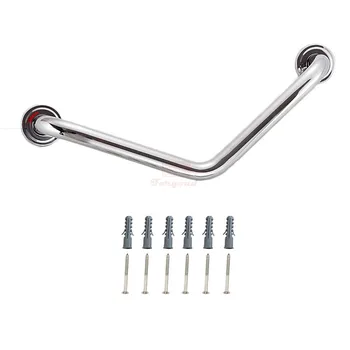 

Hand polishing of barrier-free safety armrest in stainless steel pure 304 bathroom