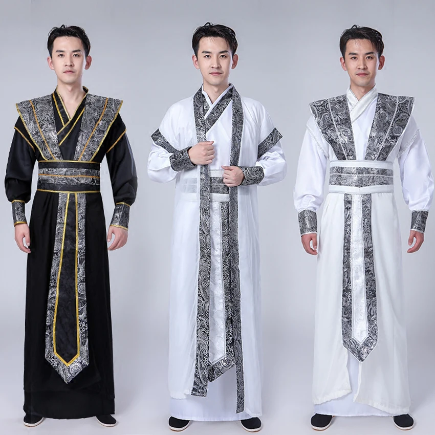 Tangsuit Dynasty Hanfu платье для мужчин традиционная китайская азиатская одежда