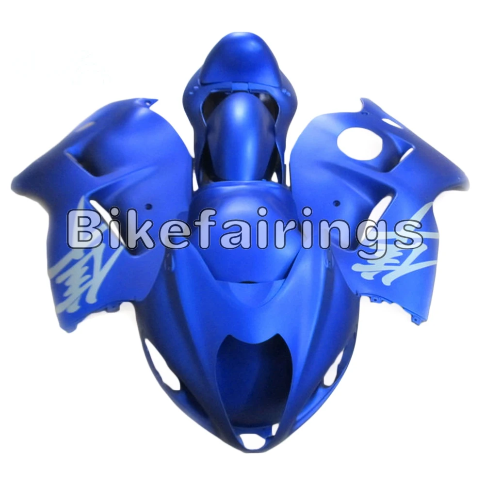 Мотоцикл Полный обтекатели для Suzuki GSXR1300 Hayabusa 1997-2007 98 99 00 01 02 03 04 05 06 впрыска Кузов блеск для губ чистого голубого цвета