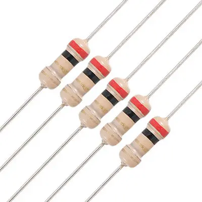 100 x резисторы 2 Ом 1/4W 250V 5% карбоновой пленкой