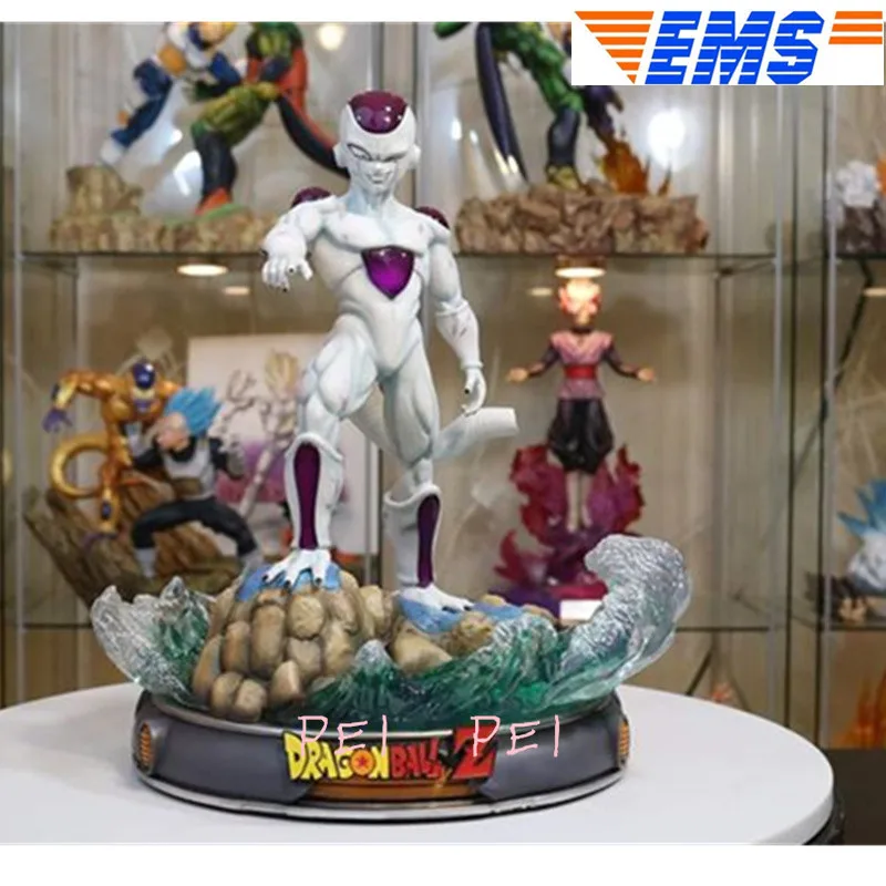 

Anime Statue Dragon Ball Frieza Final form Full-Length Portrait With LED Light GK Resin Action Figure Collectible Model Toy