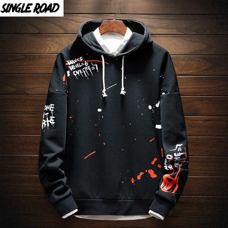 SingleRoad Mens Hoodies Men Sweatshirt Print Pullover Japanese Streetwear Harajuku Hip Hop Fashion Sweatshirts Male Hoodie Men SingleRoad Mens Hoodies Men Sweatshirt Print Pullover Japanese Streetwear Harajuku Hip Hop Fashion Sweatshirts Male Hoodie Men
