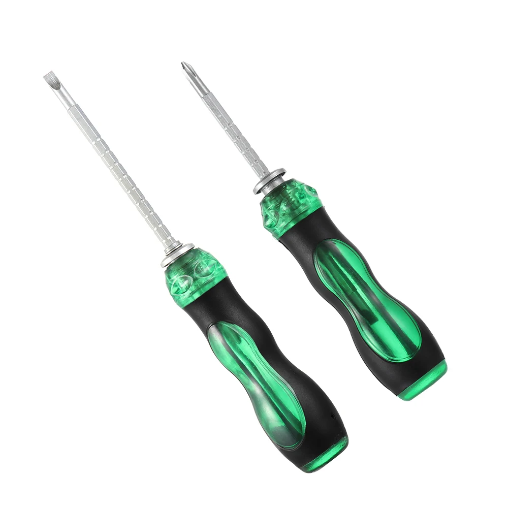 

New 2 In 1 Screwdriver Multifunctional Retractable Screwdriver with Magnetic Portable Dual-purpose Screwdriver