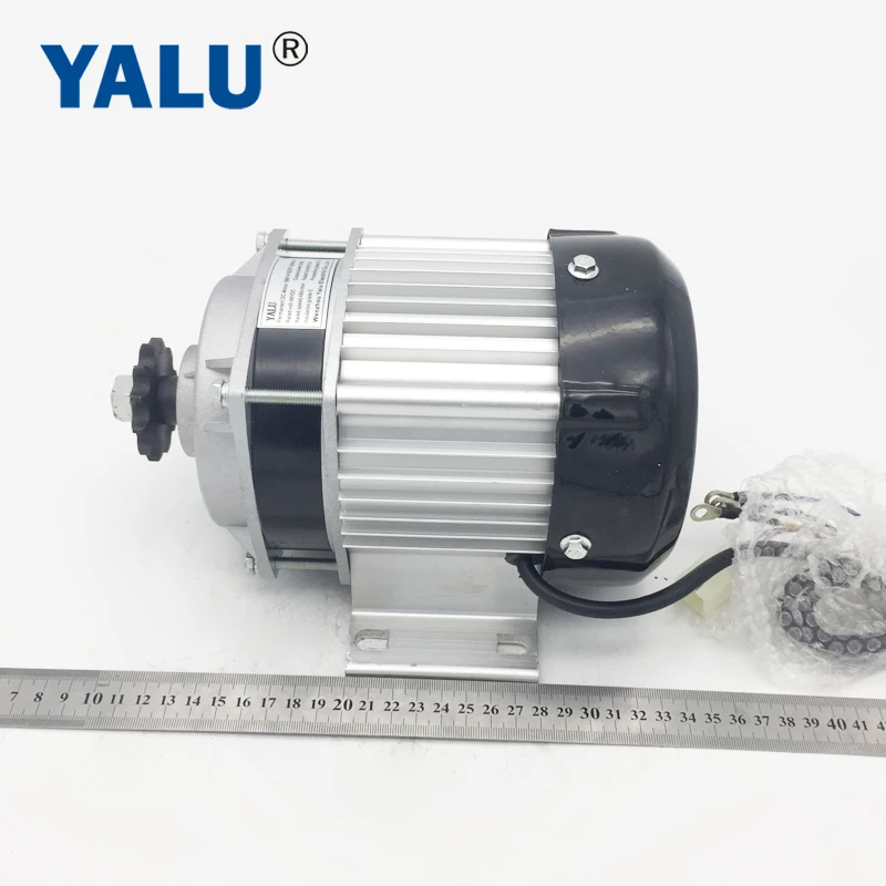 Комплект бесщеточного двигателя YALU BM1418ZXF 350 Вт 48 В BLDC для сборки комплект трицикла