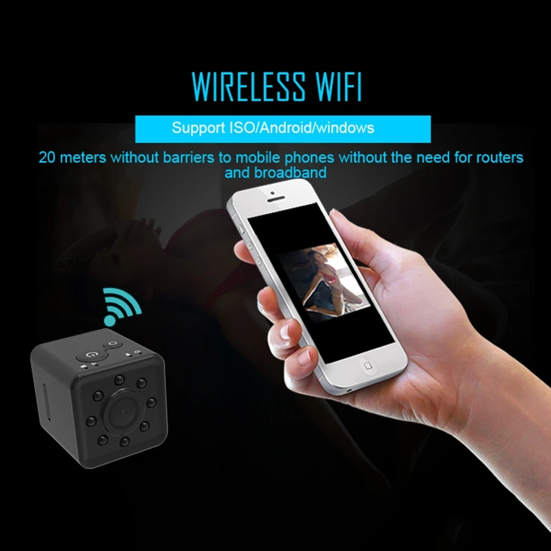 SQ13 Мини Wifi камера водонепроницаемая экшн-камера мини DV диктофон определение движения камера DVR камера