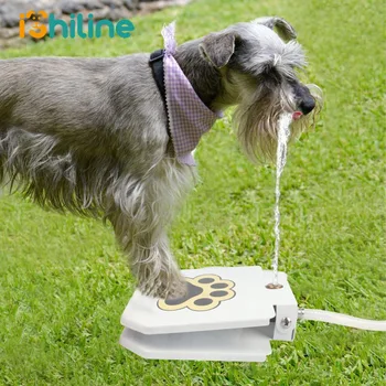 

Pet Outdoor Water Dispenser Drinking Fountain Dog Foot Water Feeder Dog Pressure Pedal Automatic Sprinkler