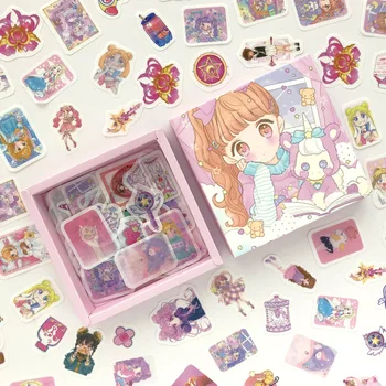 

200pcs/pack magic Sailor moon Bullet Journal DIY Scrapbooking Diary Photos Albums Decorative Boy girl Stationery stickers gifts