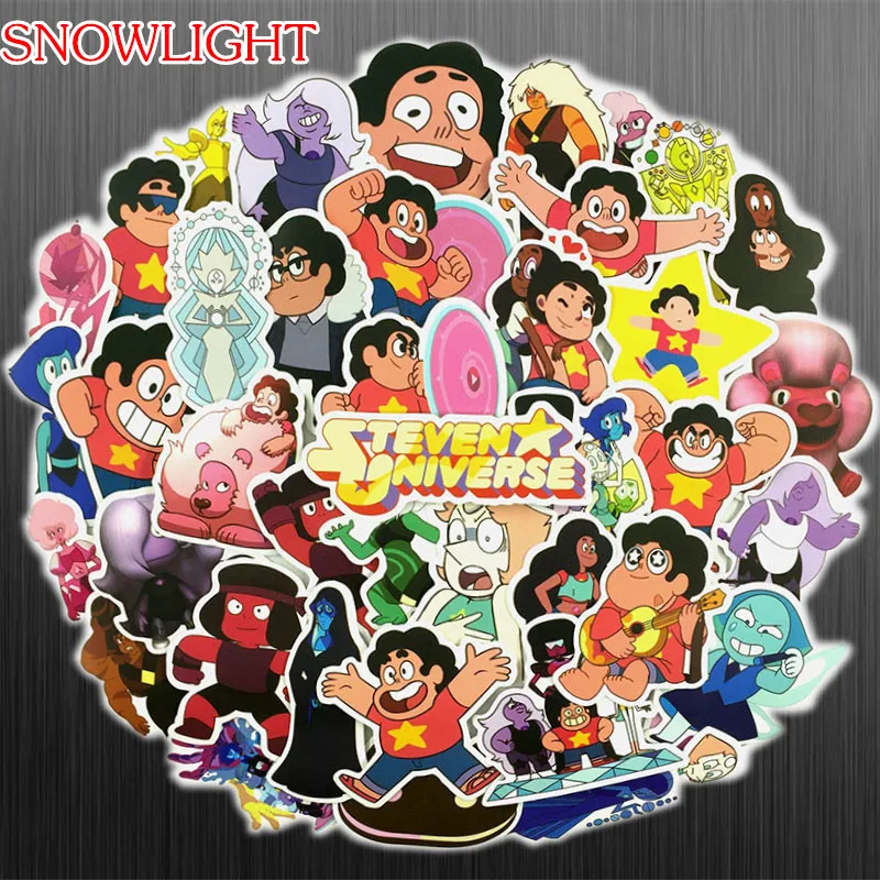 10/50 pcs/pack Cartoon Steven Universe Funny Stickers For Car Laptop Luggage Snowboard Bicycle Phone Decal Kids Toy Sticker