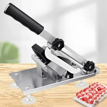 

Manual Frozen Meat Slicer Lamb Beef Roll Potato Slicer Food Meat Cutting Slicing Slicer Machine Kitchen Tools