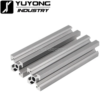 

2020 clear anodized Smooth without cratch Al6063 v-slot rail aluminum profile on DIY 3D printer and engraving machine