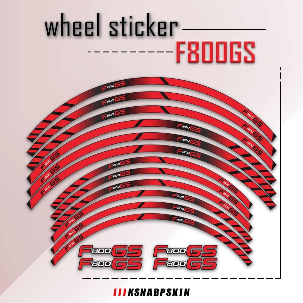 Adesivi Per Pneumatici Riflettenti Personalizzati In Vendita Calda Adesivi Personalizzabili Decalcomanie Impermeabili Per Bmw F800Gs F 800Gs F800 Gs F