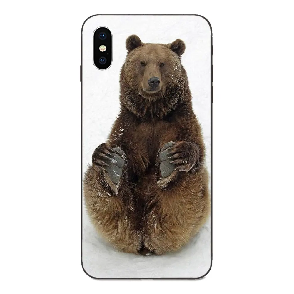 Grizzly Bear прозрачный мягкий чехол для Xiaomi Redmi Note 3 3S 4 4A 4X5 5A 6 6A 7 7A K20 Plus Pro S2 Y2 Y3