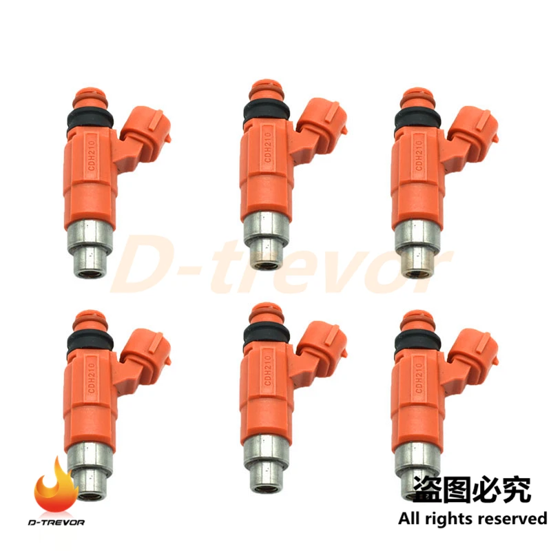 

6pcs CDH210 Fuel Injectors nozzle for Yamaha outboard 115HP Mitsubishi Dodge Chrysler OEM 15710-65D00 FJ344 INP771