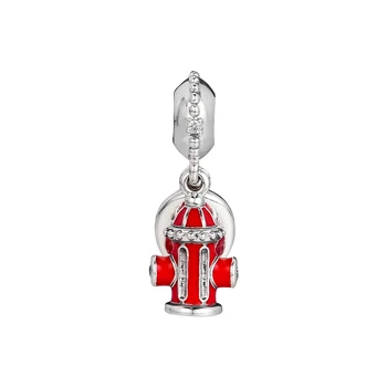 

GPY Firefighter Essentials Charms 925 Original Fit Pandora Bracelet Sterling Silver Charm Beads for Jewelry Making DIY Kralen