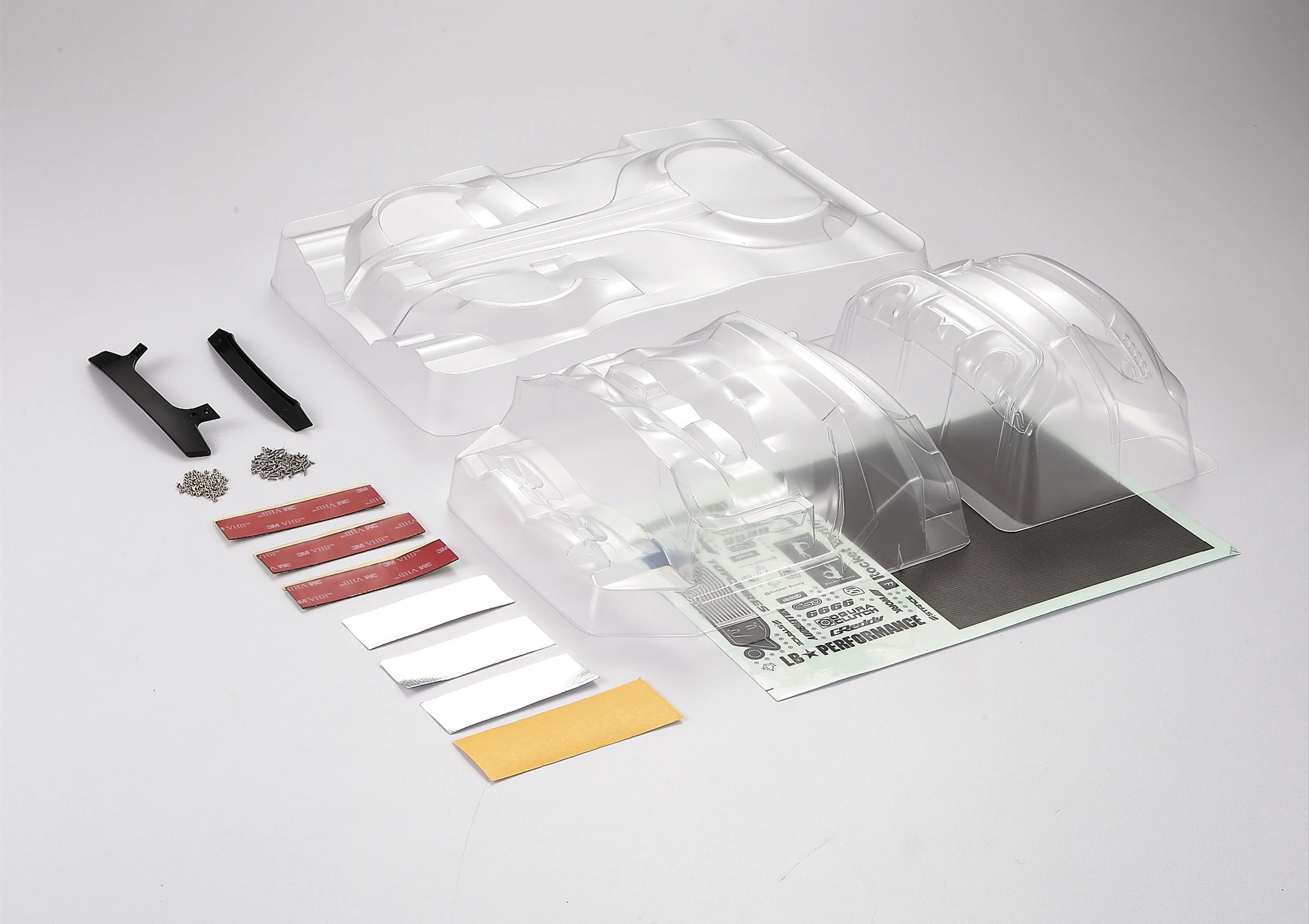 Killerbody 48582 Rc Car Pc Body Shell Frame Wide Body Kit Completo Toyota 86 E Brz Lexan Stampato/Materiale Pc