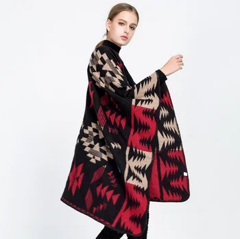 

165*125cm Cashmere imitation Shawl Scarf Autumn Winter Scarves Men Foulard Square Hijab Ladies wrap muffler pareo female hijab