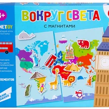Игра настольная DREAM MAKERS детская "Вокруг света"