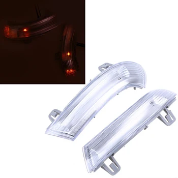 

MagicKit White For VW Eos 07-08 Golf/R32/GTI/Rabbit 06-09 MK5 Passat 03-11 Dynamic LED Turn Signal Light Side Wing Mirror Indica