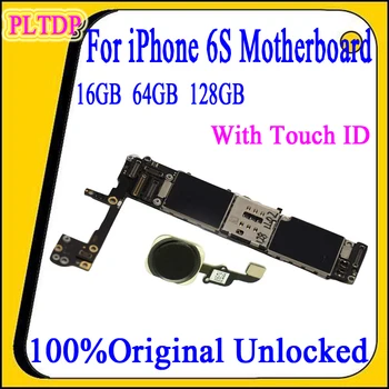 

Good Tested, 100% Original For iPhone 6S Motherboard Factory Unlocked With/No Touch ID with IOS system