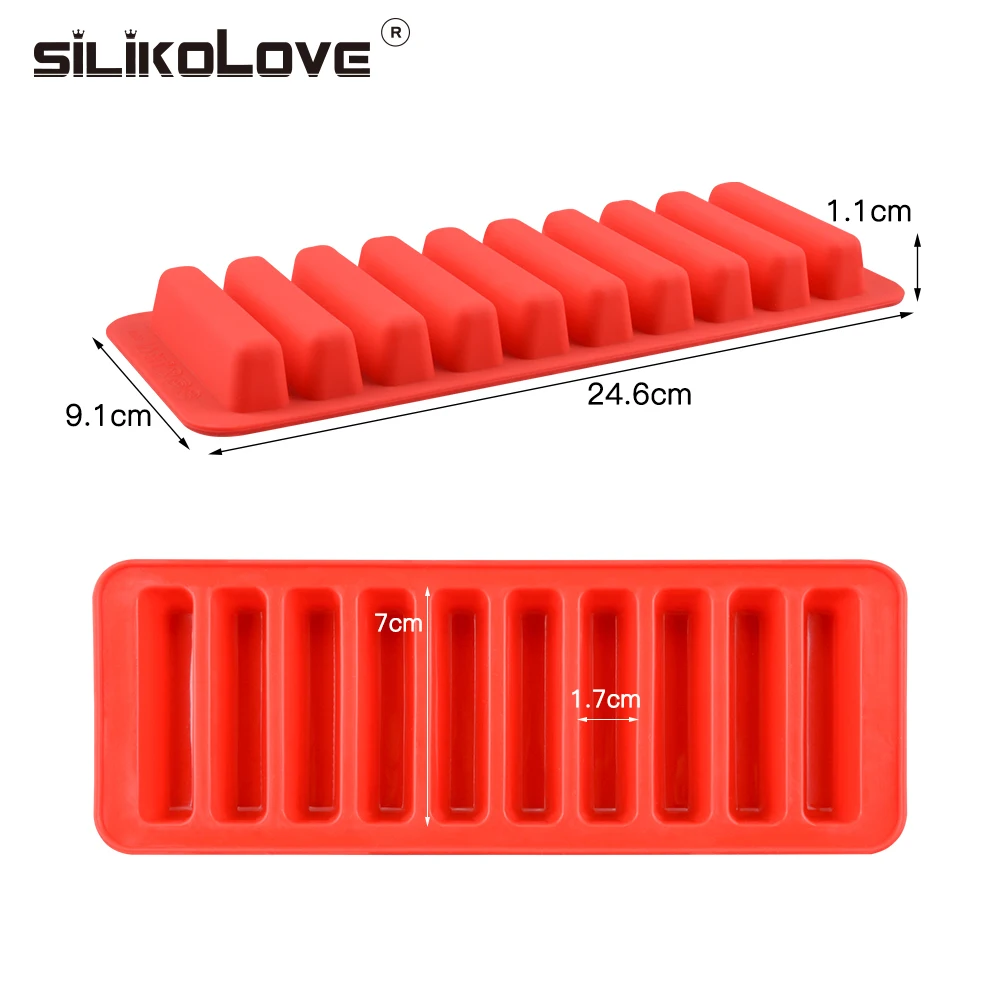 Силиконовая 3D форма для шоколада SILIKOLOVE торта в форме пальца посуда выпечки
