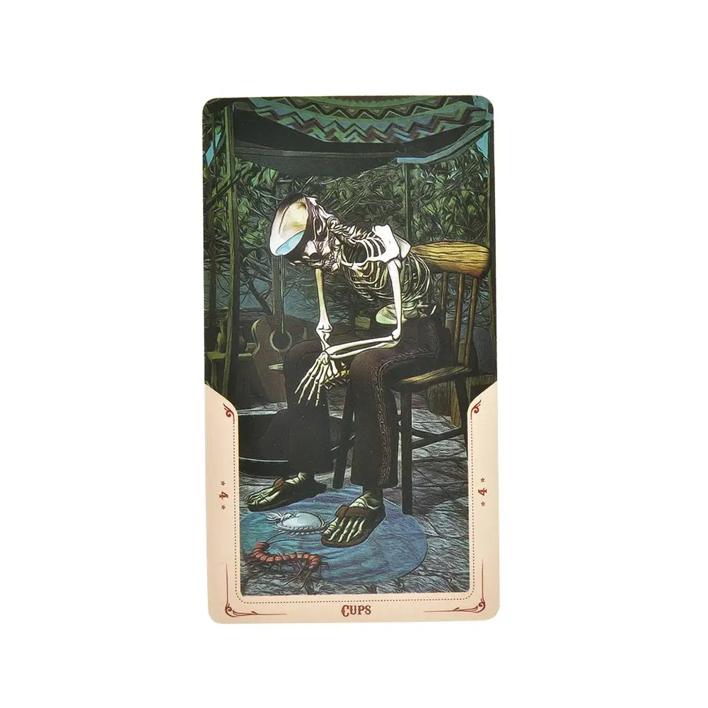 Новые 78 шт. Таро Kaarten листы Санта-Муэрте Таро карты настольная игра Speelkaart Dek Tafel игры для Familie вечерние# N