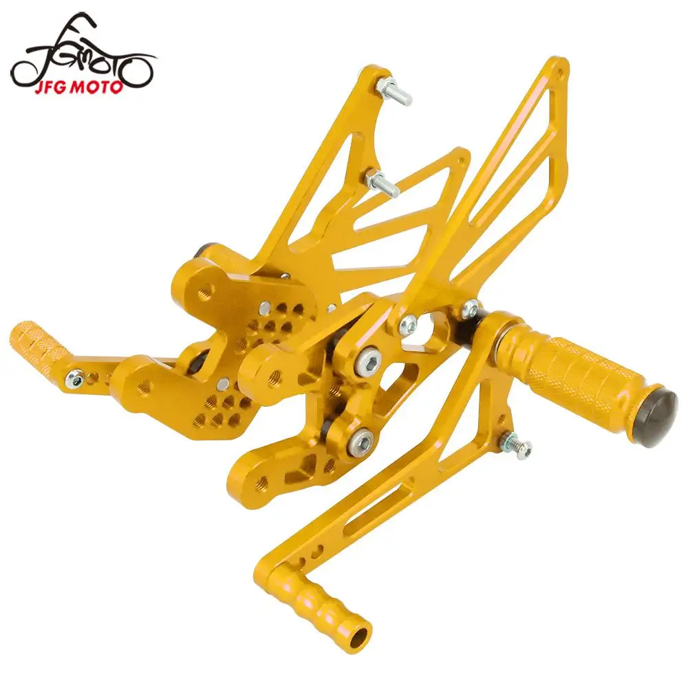 Adjustment Adjustable Motorcycle Footrests Alloy Rear Footpeg Foot