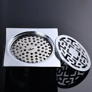 

Floor Drain Cover Colander Shower Waste Drainer Full Brass Bathroom Kitchen Colander Floor Drains Bathroom Accessories