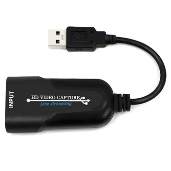 

1080P 60fps HDMI to USB 3.0 Video Capture Card Game Capture Card Grabber USB Adapter