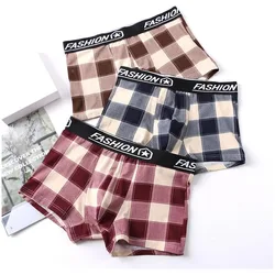Men's Boxer Panties Underpants Man Boxers Mens Underwear Man Big Short Breathable Solid Printed Flexible Shorts Sexy Boxers