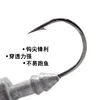5PCS 3.5g-33g Jig Head Hook Fish Shape Carbon Steel  Head Fishing Hooks With Treble Fishing Hooks Soft Worm Fishing Accessories 6