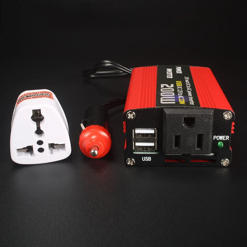   ι, 12V-110V, 220V AC , USB  , ǹ, , 200W