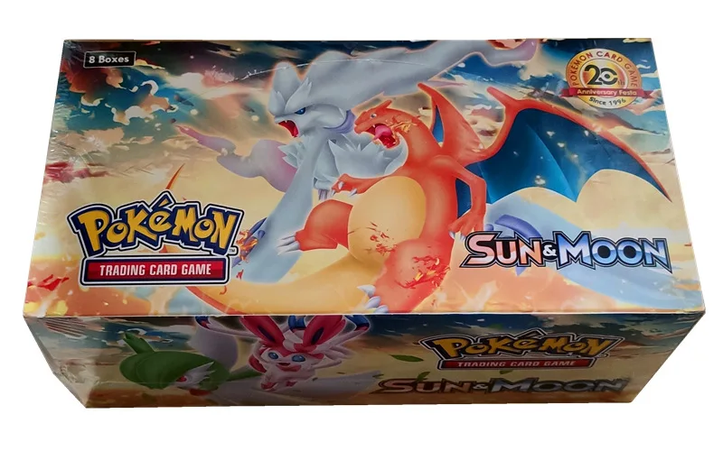 400 шт Такара TOMY Pet Pokemon Cards Высококачественная подарочная коробка Pokemon Cards игрушка для детей