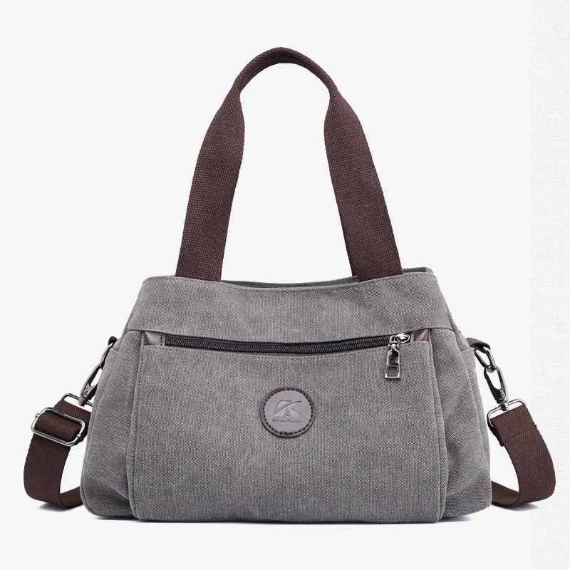 

Women's Travel Tote Bag Over The Shoulder Female Canvas Large Capacity Handbag Woman's Big Clutch Sling Crossbody Bags For Women