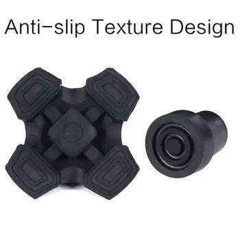 

Tool Crutch Canes Leg TPR Rubber Self Standing Walking Stick Tripod / Four-legged / Hexapod Tip End Cap Non-slip Base Pad Cover