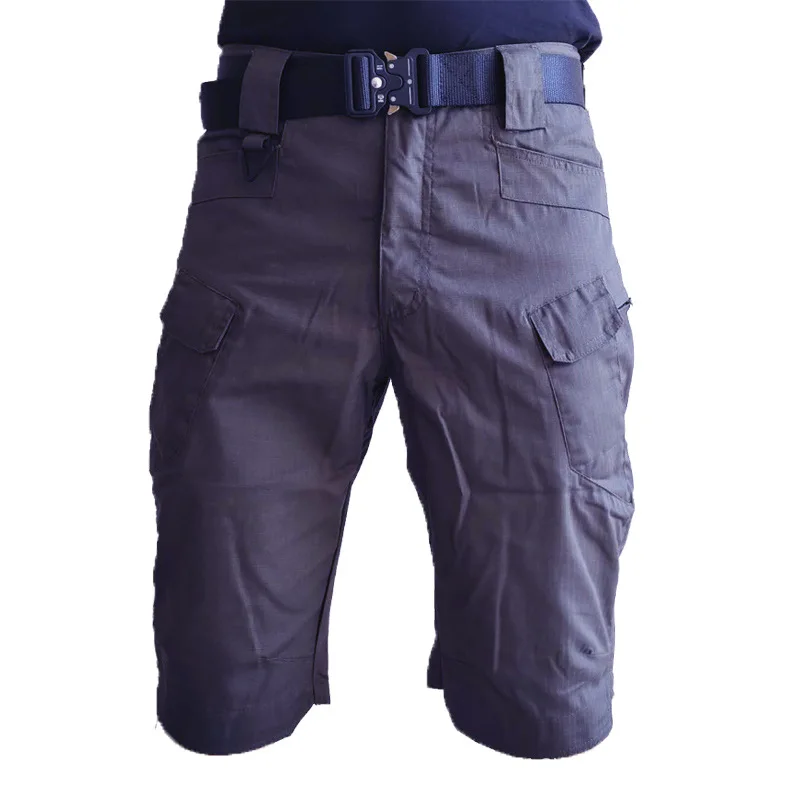Camo Shorts Mens Summer Outdoor Hiking Sports Training Shorts Multi Pocket Straight Loose Beach sport shorts,men sport pants