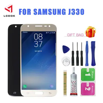 

Brightness Adjustable LCD For Samsung Galaxy J3 2017 J330 J330F J330G LCD Display Touch Screen Digitizer Assembly Panel Parts