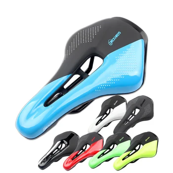

Bicycle Saddle Seat Road Steel Rails Mountain Bike Sillin Bicicleta Carretera Soft PU Leather Road MTB Bike Saddle Accessories