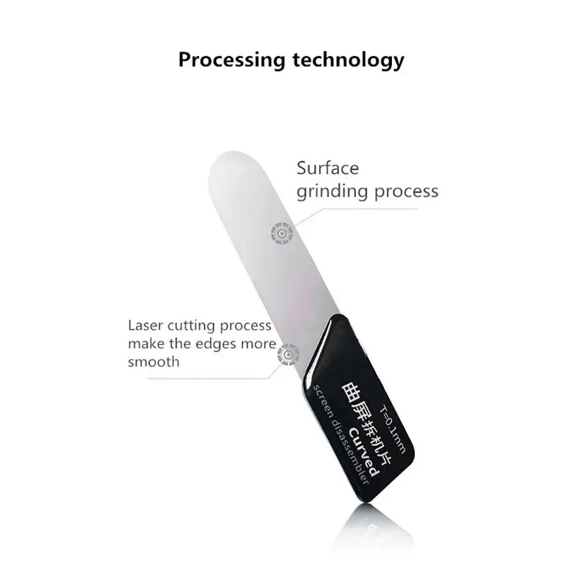

4pcs Ultra Thin Pry Spudger Mobile Phone Curved Screen Disassemble Card Screen Opening Tool