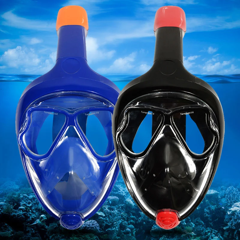 Liquid Silicone+PC Full Face Diving Mask  (2)