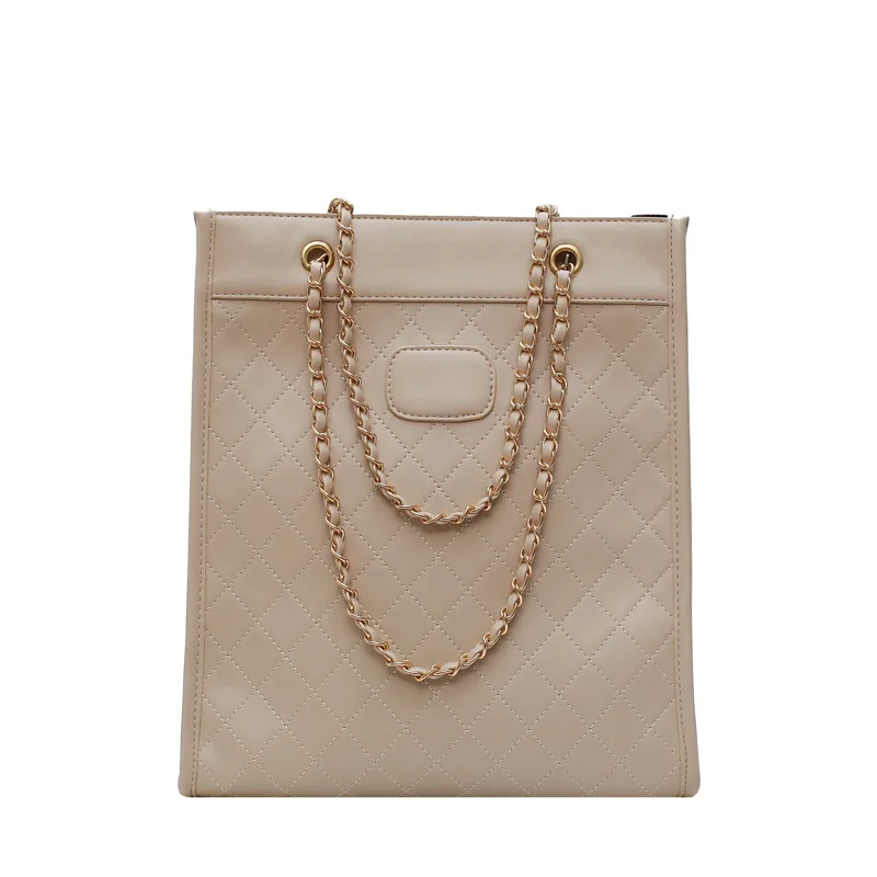 

2019 Korean-style Summer New Self-Made-All-match Bag Classic Rhombus Graceful Chain Shoulder Big Bag Women's