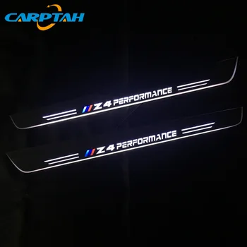 

CARPTAH Trim Pedal Car Exterior Parts LED Door Sill Scuff Plate Pathway Dynamic Streamer light For BMW Z4 E85 E86 E89 2004-2013