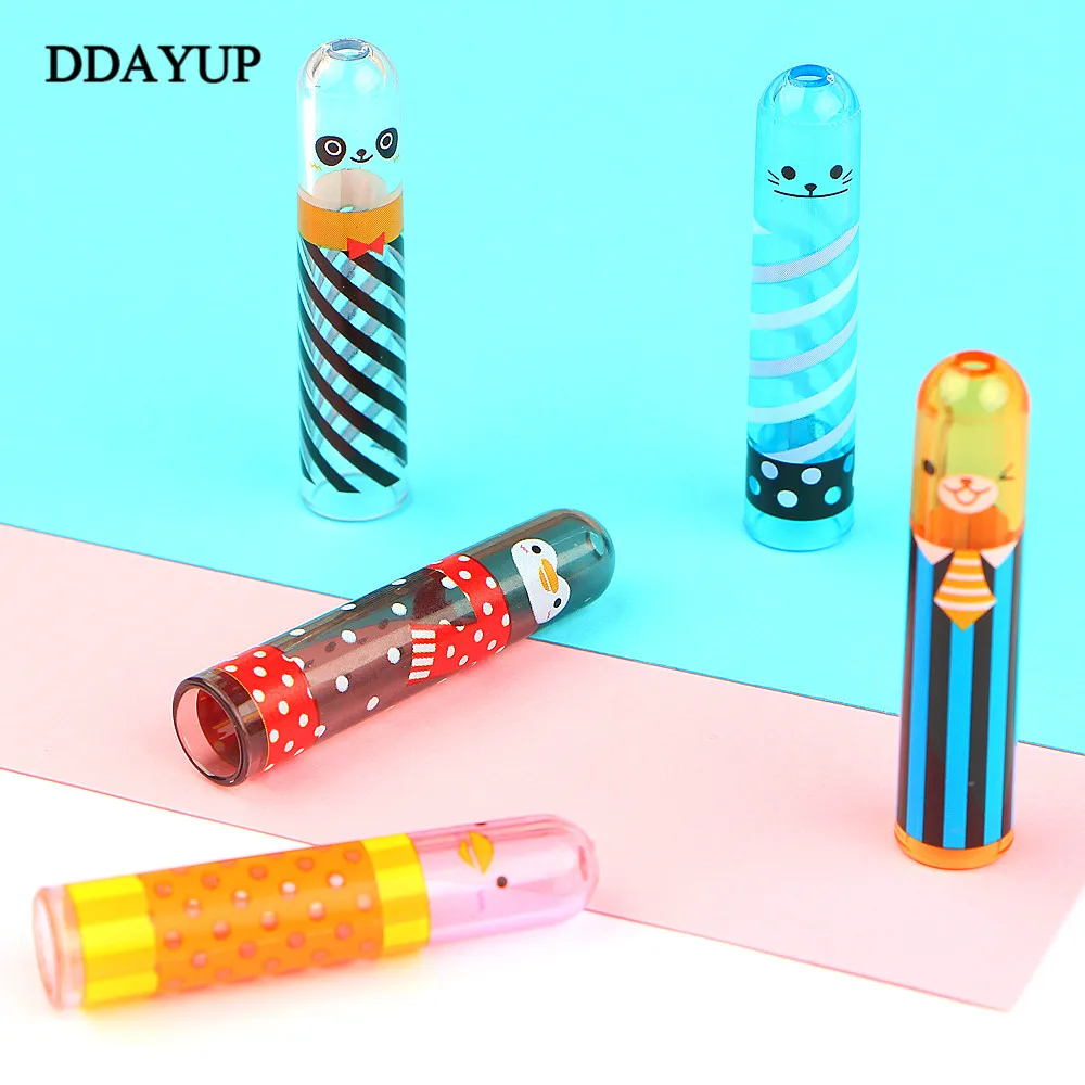 5 шт./компл. удлинитель для карандашей с милыми животными портативный